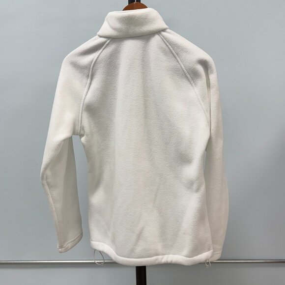 New Balance White Iridescent Zip Front Jacket Size Medium - Picture 3 of 11